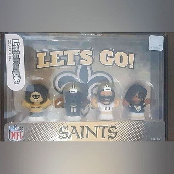 Little People NFL Saints Figurine Set - Picture 1 of 1